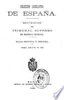Sentencias del Tribunal Supremo en materia civil