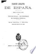 Sentencias del Tribunal Supremo en materia civil