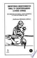 Sentido histórico del V centenario, 1492-1992