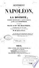 Sentiment de Napoléon sur la divinité de Jésus-Christ