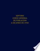 Séptimo Censo General de Población. 6 de junio de 1950. Baja California Territorio Sur