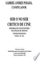 Ser o no ser crítico de cine
