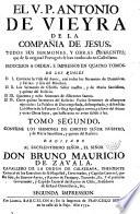 Sermones del V. P. Antonio de Vieype y sus obras