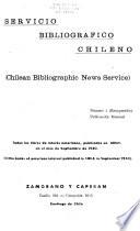 Servicio Bibliografico Chileno (Chilean Bibliographic News Service)