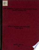 Servicio de Bibliografias Cortas Especializadas Catalogo 1950-1984