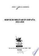 Servicio militar en España