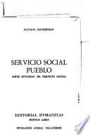 Servicio social pueblo