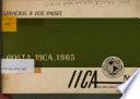 Servicios a los Paises: Costa Rica-1965