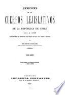 Sesiones de los cuerpos lejislativos de la República de Chile, 1811-1845: Cámara de Senadores, 1834-35