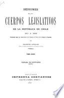 Sesiones de los cuerpos lejislativos de la República de Chile, 1811-1845