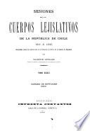 Sesiones de los cuerpos lejislativos de la República de Chile