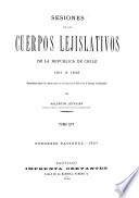 Sesiones de los cuerpos lejislativos de la República de Chile