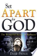 Libro Set Apart for God