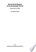 Seven Royal Hymns of the Ramesside Period