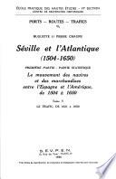 Séville et l'Atlantique, 1504-1650: Tables statistiques (1504-1650) 2 v