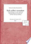 Sich selbst verstehen