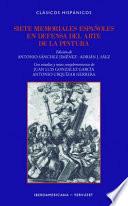 Siete memoriales españoles en defensa del arte de la pintura