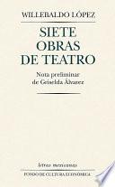 Siete obras de teatro