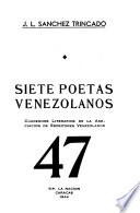 Siete poetas venezolanos