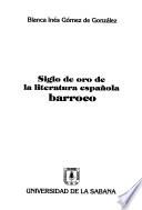 Siglo de oro de la literatura espanõla