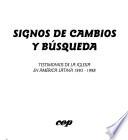 Signos de cambios y búsqueda