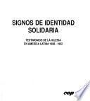 Signos de identidad solidaria
