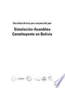 Simulación-Asamblea constituyente en Bolivia