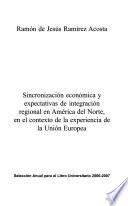 Sincronización económica y expectativas de integración regional en América del Norte, en el contexto de la experiencia de la Unión Europea