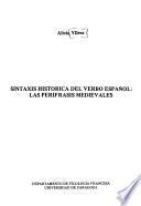 Sintaxis histórica del verbo español