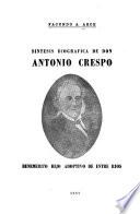 Síntesis biográfica de don Antonio Crespo