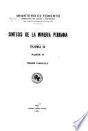 Síntesis de la minería peruana en el centenario de Ayacucho