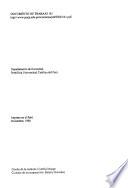 Sistema bancario y fluctuaciones macroeconómicas, Peru 1950-1997