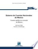 Sistema de Cuentas Nacionales de México. Cuenta satélite de vivienda de México. Año base 2008. Fuentes y metodología
