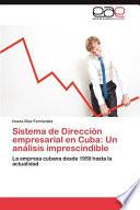 Sistema de Dirección Empresarial en Cub