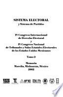 Sistema electoral y sistema de partidos