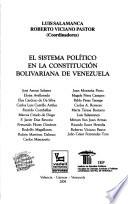 Sistema político en la Constitución Bolivariana de Venezuela