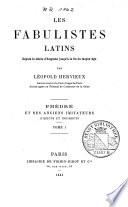 “Les” fabulistes latins