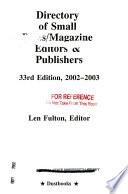 Small Press Record of Books in Print