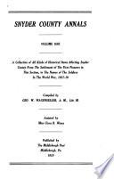 Snyder County Annals