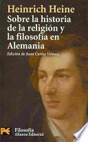 Sobre la historia de la religión y la filosofía en Alemania