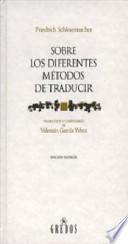 Sobre los diferentes métodos de traducir