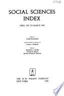 Social Sciences Index