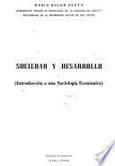 Sociedad y desarrollo
