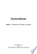 Sociocriticism