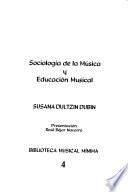 Sociologia de la música y educación musical
