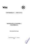 Sociología económica colombiana