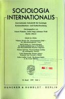 Sociologia Internationalis