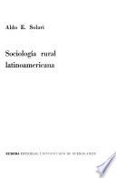 Sociologia rural latinoamericana