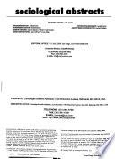 Sociological Abstracts
