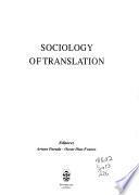 Sociology of Translation